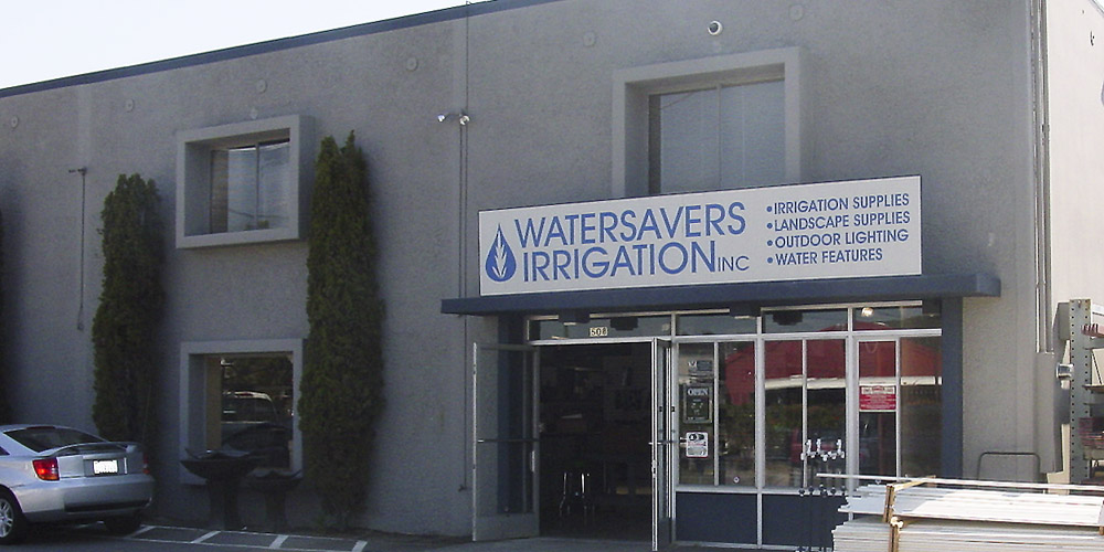 Location and contact information for the Watersavers Turf San Rafael store.