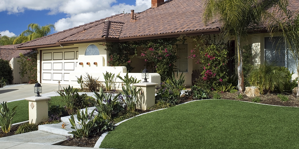 Artificial lawn replacement is an attractive option.