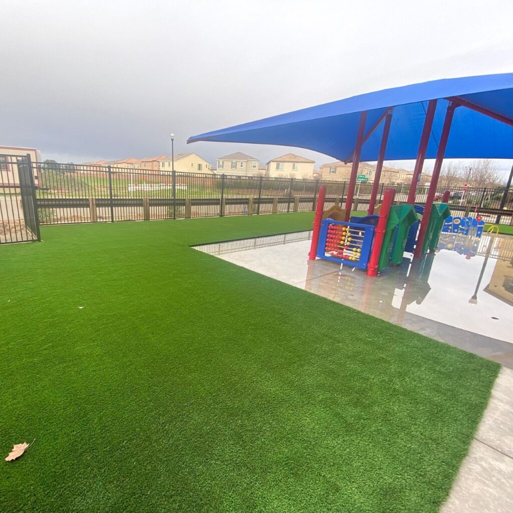 Sequoia turf installed at a local Bay Area school