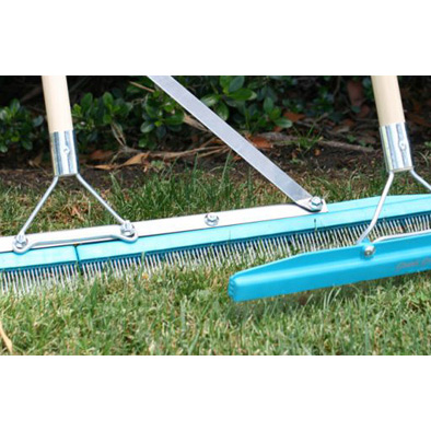 This turf rake is a must have item for everyone with artificial grass.