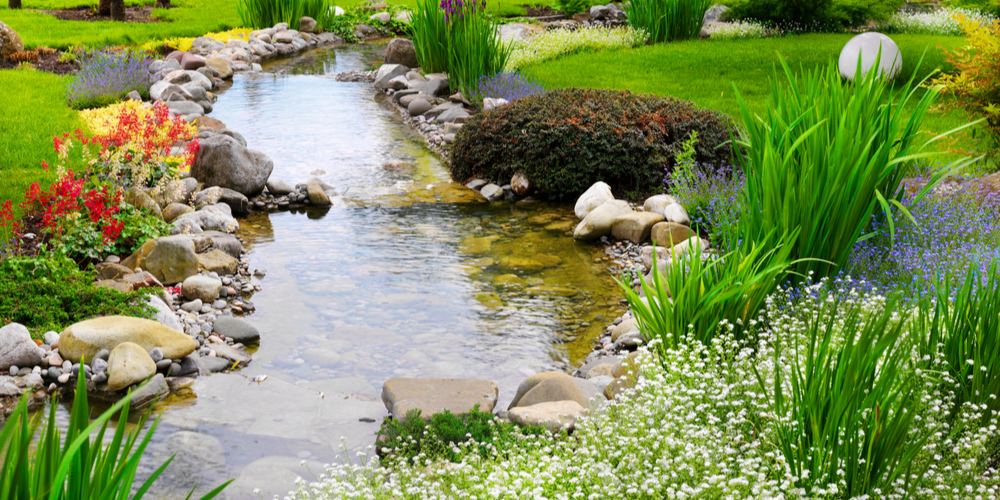 Making a meditation garden is easy when you read the Watersavers Turf blog.