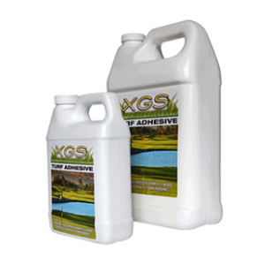 XGS turf glue in 1 quart and 1 gallon sizes